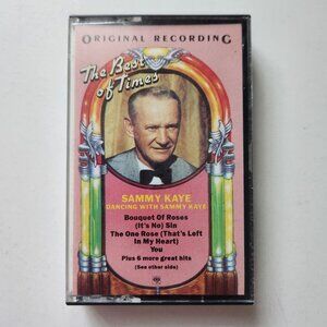 Sammy Kaye "Dancing With Sammy Kaye" Cassette Tape Original Recording